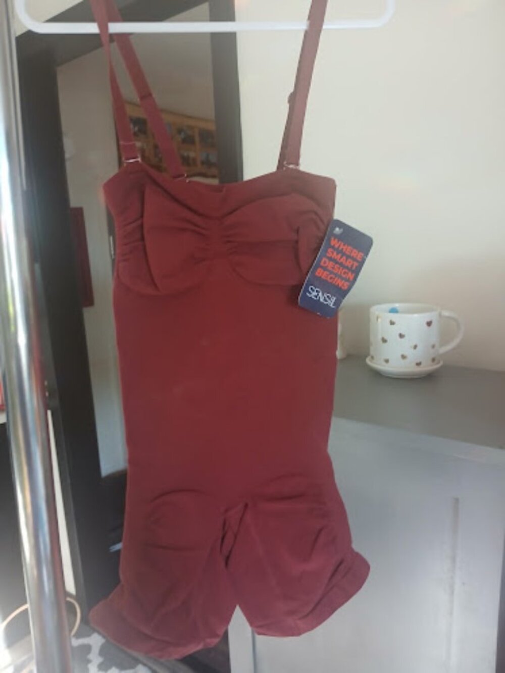 NWT Sensil Seamless Compression Shapewear Bodysuit Small